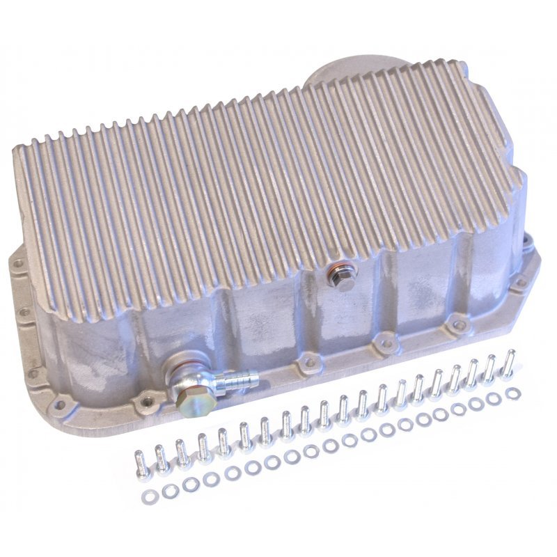 Aluminium Ölwanne mit Ölschotten und Kühlrippen VW Golf Passat Scirocco Corrado 16V / 8V / G60